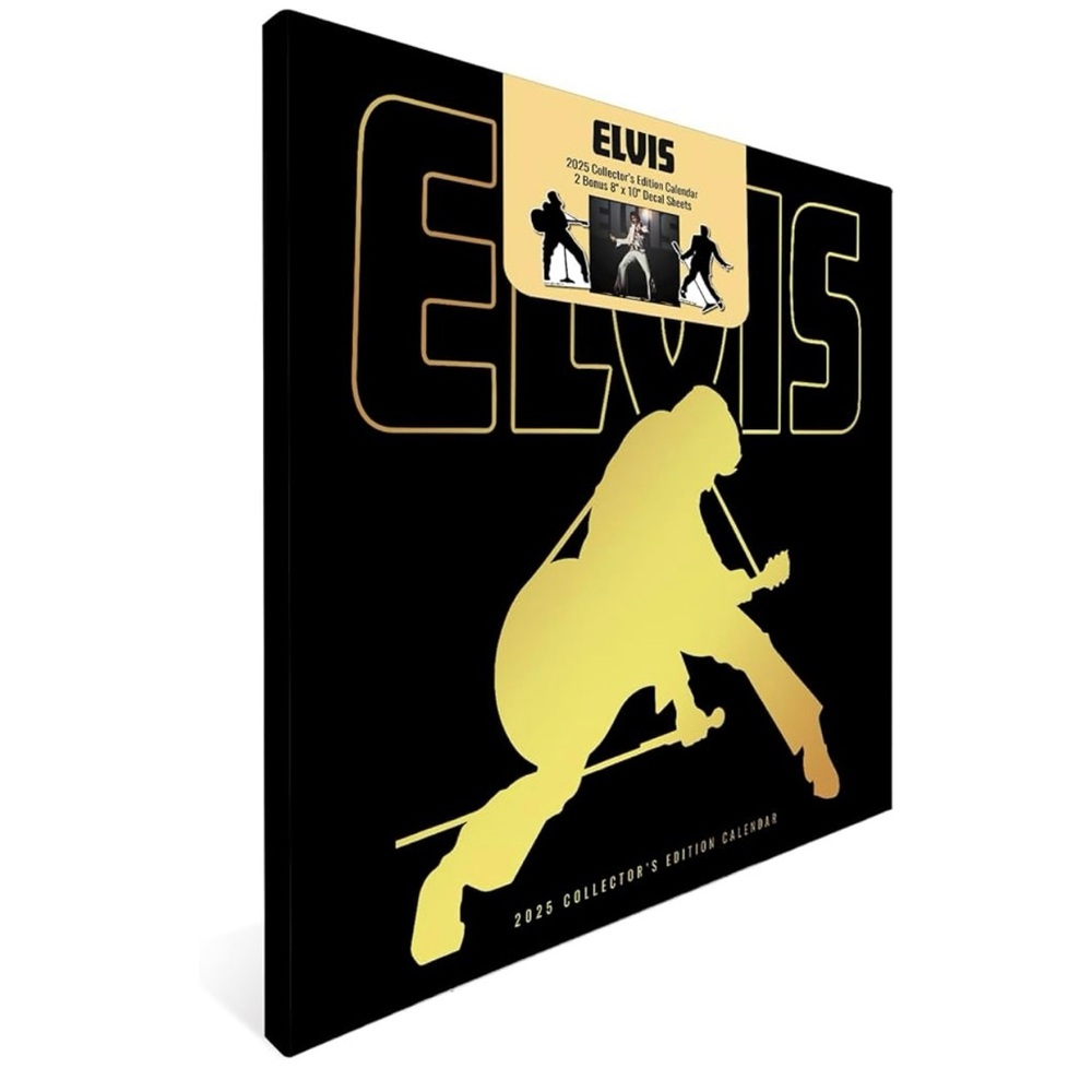 Elvis Presley 2025  Collector's Edition Calendar (NIP)